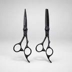 Amour Thairapy™ Signature Precision Black Cutting and Thinning Shears 