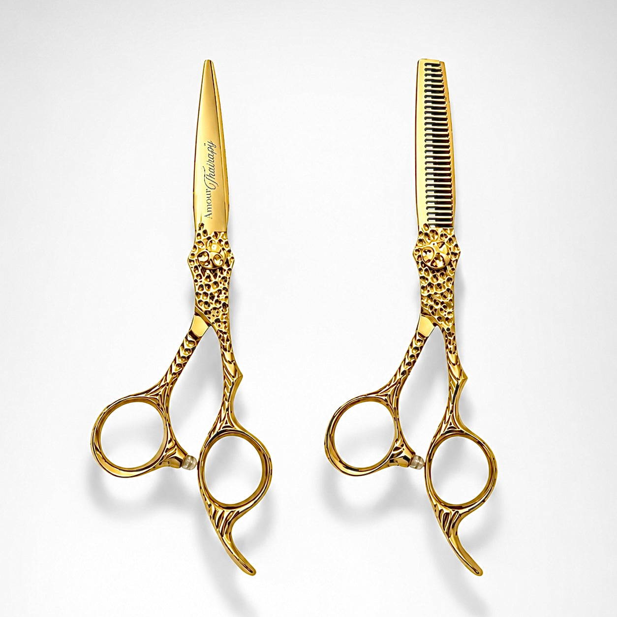 Amour Thairapy™ Signature Precision Gold Cutting and Thinning Shears 